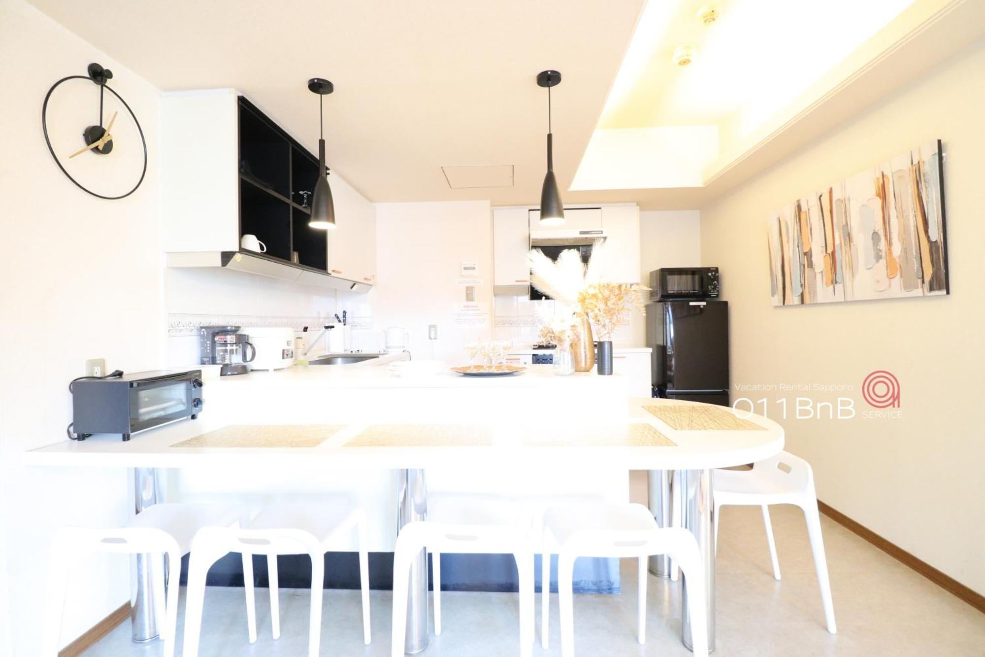 Nk Bld4F Sapporo 3Ldk 3Br 1 Floor 1 Room Luaran gambar