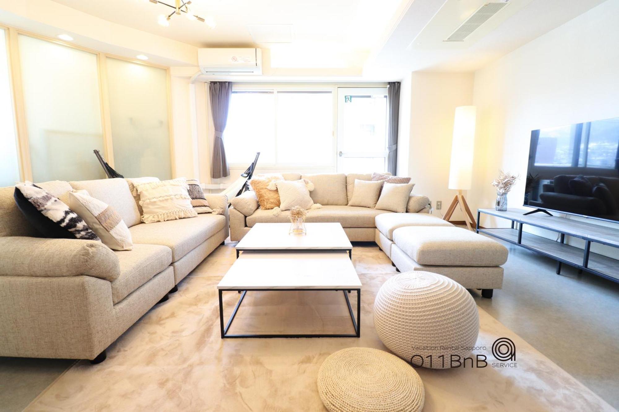 Nk Bld4F Sapporo 3Ldk 3Br 1 Floor 1 Room Luaran gambar
