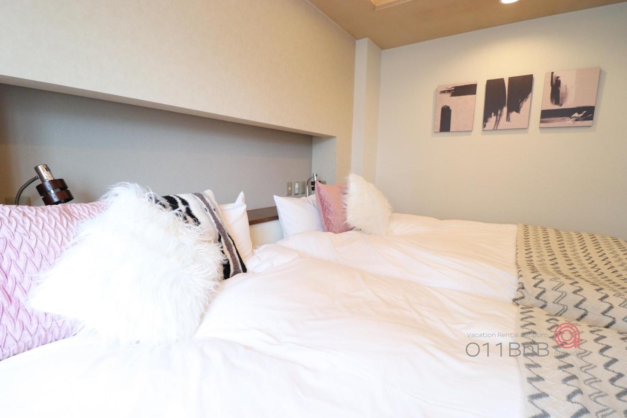 Nk Bld4F Sapporo 3Ldk 3Br 1 Floor 1 Room Luaran gambar